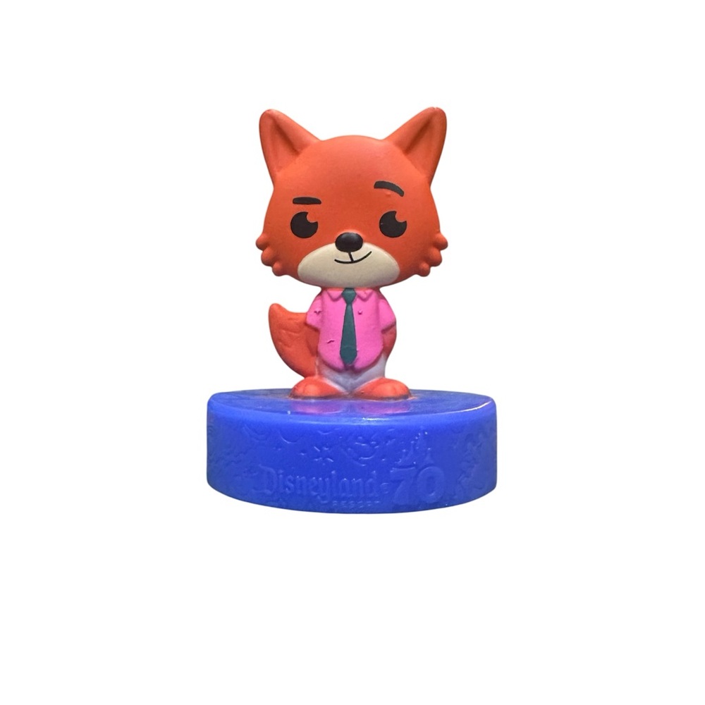 Disneyland Nick Wilde 70th Anniversary Figurine McDonald’s Collectible Zootopia